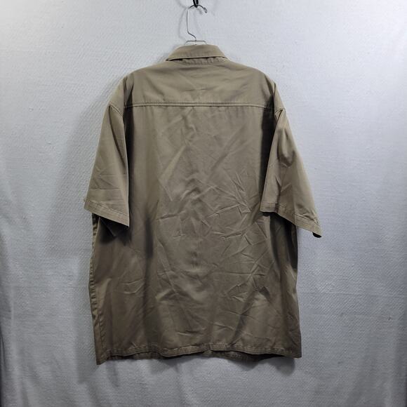 Carhart Men's Tan Button Front Work Shirt Size 2XL 101624-0928 - Picture 5 of 6